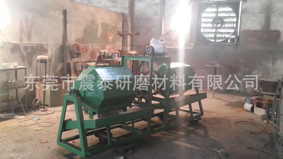 雙聯橄欖滾筒研磨機